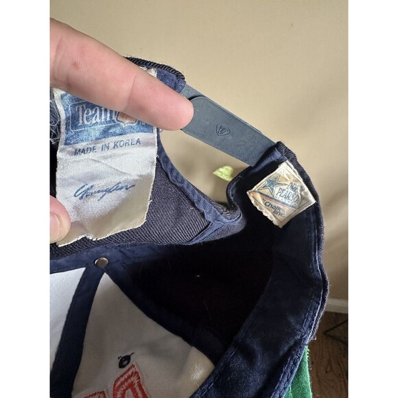 Vintage 90s Chicago Bears SnapBack Hat Drew Pearson Youngan - Picture 6 of 7